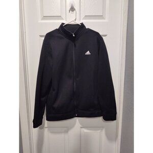 Adidas Golf Full Zip Black Men's Fleece‎ Jacket Sweatshirt Size LARGE